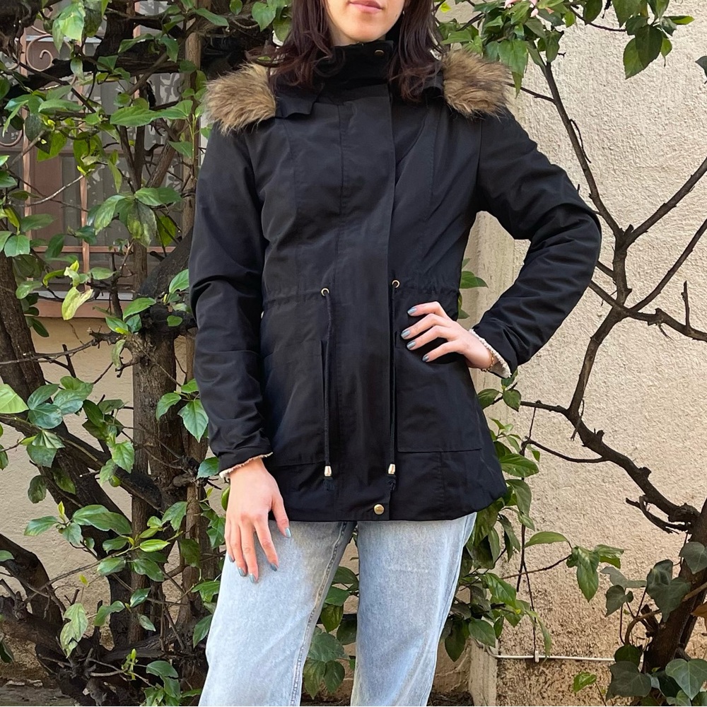 Fleece lined rain jacket - Picture 2 of 7